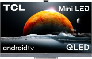 TCL 65C821, 164 cm, Smart Android, 4K Ultra HD, Mini LED, Clasa G „65C821” (include TV 14 lei)