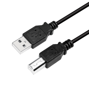 CABLU USB LOGILINK pt. imprimanta, USB 2.0 (T) la USB 2.0 Type-B (T), 2m, negru, „CU0007B” (include TV 0.06 lei)