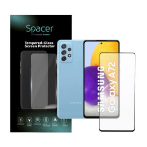 HUSA SMARTPHONE Spacer pentru Samsung Galaxy A72, grosime 1.5mm, material flexibil TPU, negru „SPPC-SM-GX-A72-TPU”