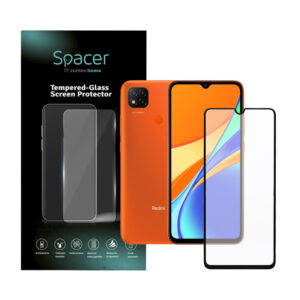 HUSA SMARTPHONE Spacer pentru Xiaomi Redmi 9C, grosime 1.5mm, material flexibil TPU, negru „SPPC-XI-RM-9C-TPU”