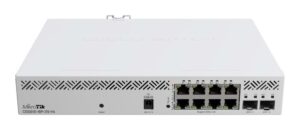 NET SWITCH 8PORT 1000M 2SFP+/CSS610-8P-2S+IN MIKROTIK „CSS610-8P-2S+IN” (include TV 1.75lei)