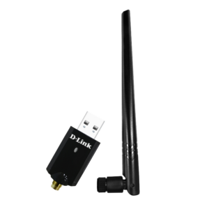 ADAPTOR RETEA D-LINK AC1300, extern wireless 2.4 GHz | 5 GHz, USB 3.0, port, antena externa 5 dBi x 1, „DWA-185” (include TV 0.18lei)