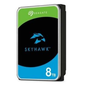 HDD Video Surveillance SEAGATE SkyHawk 8TB CMR, 3.5″, 256MB, SATA, RV Sensors, Rescue Data Recovery Services 3 ani, TBW: 180, Health Management „ST8000VX010”