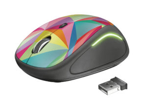 Trust Yvi FX Wireless Mouse – multicolor „TR-22337” (include TV 0.18lei)