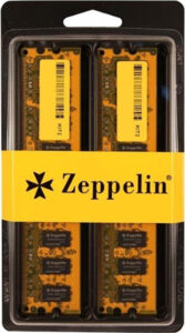 Memorie DDR Zeppelin DDR4 16GB frecventa 3200 Mhz (kit 2x 8GB) dual channel kit (retail) „ZE-DDR4-16G3200-KIT”