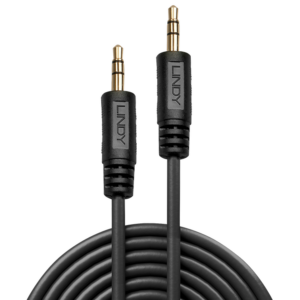 Cablu Lindy 1m Audio Cable 3.5mm stereo „LY-35641” (include TV 0.8lei)