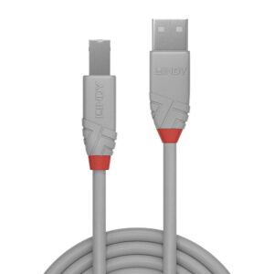 Cablu Lindy 2m USB 2.0 Tip A la Tip B „LY-36683”