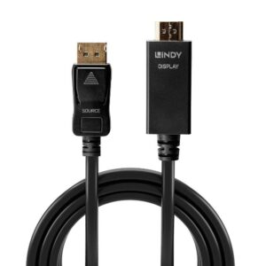 Cablu Lindy DisplayPort la HDMI 10.2G 2m „LY-36922”