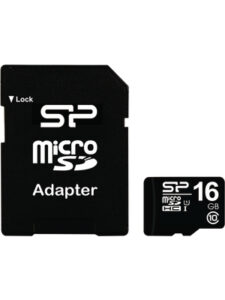 CARD DE MEMORIE MicroSDHC SP 16GB CL10 „SP016GBSTH010V10SP” (include TV 0.03 lei)