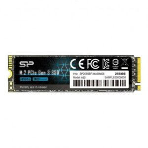SSD SP A60 256GB PCIe Gen 3×4 M.2 2280 „SP256GBP34A60M28”