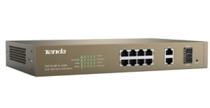 TENDA 8-PORT + 2GB WEB SMART POE SWITCH „TEF1210P-8-150W” (include TV 1.75 lei)