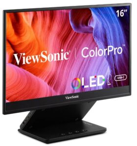 MONITOR LCD 16″ OLED PORTABLE/VP16-OLED VIEWSONIC „VP16-OLED” (include TV 6.00lei)
