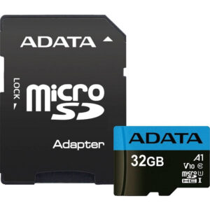 MEMORY MICRO SDHC 32GB W/ADAP./AUSDH32GUICL10A1-RA1 ADATA AUSDH32GUICL10A1-RA1 (include TV 0.03 lei)