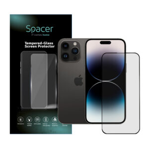 HUSA SMARTPHONE Spacer pentru Iphone 14 Pro Max, grosime 1.5mm, material flexibil TPU, negru „SPPC-AP-IP14PM-TPU”
