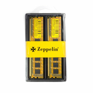 Memorie DDR Zeppelin DDR3 8GB frecventa 1333 Mhz (kit 2x 4GB) dual channel kit (retail) „ZE-DDR3-8G1333-KIT”