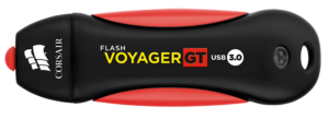 Corsair Flash Voyager GT, 512GB, shock resistant, USB 3.0 „CMFVYGT3C-512GB” (include TV 0.03 lei)