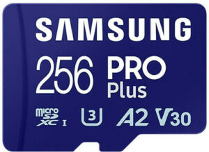 SAMSUNG PRO Plus 256GB microSD UHS-I U3 Full HD 4K UHD 180MB/s Read 130MB/s Write Memory Card Incl. SD-Adapter 2023 „MB-MD256SA/EU” (include TV 0.03 lei)