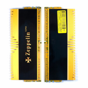 Memorie DDR Zeppelin DDR4 Gaming 32GB frecventa 2400 Mhz (kit 2x 16GB) dual channel kit, radiator, (retail) „ZE-DDR4-32G2400-RD-GM-KIT”