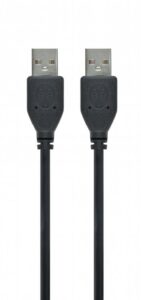 CABLU USB GEMBIRD pt. conectare HUB / HDD, USB 2.0 (T) la USB 2.0 (T), 1.8m, black, „CCP-USB2-AMAM-6”