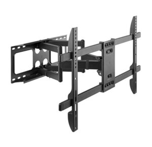 SUPORT de perete GEMBIRD, pt 1 TV/monitor plat, diag. max 37″ – 80″, rotatie, inclinare, pliere, max 60 kg, „WM-80ST-02”