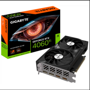 GIGABYTE GeForce RTX 4060 Ti WINDFORCE OC 8G „GV-N406TWF2OC-8GD”