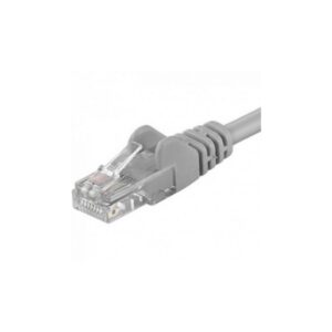 Patchcord UTP RJ45-RJ45 Cat.5e, LSZH, 0.5m, gri – EMTEX „UTP-5E-0.5-G-LSZH-EMT”