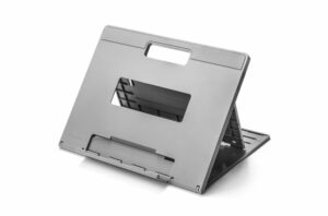 Suport pentru laptop Kensington SmartFit Easy Riser, cu spatiu pentru racire, pentru diagonale de pana la 17″, gri „K50420EU” – 5028252599078