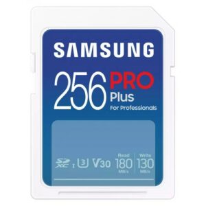 SAMSUNG PRO Plus SD Memory Card 256GB MB-SD256S/EU