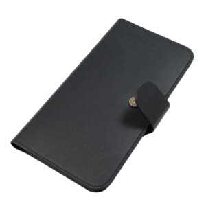 Husa universala Logilink, pentru telefon 6.5″, 5 sloturi pt. carduri, inchidere magnetica, negru, „SB0002”