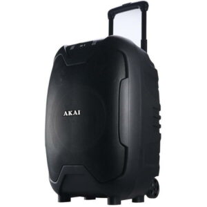 Boxa portabila AKAI, tip troller, 50 W RMS, Bluetooth, acumulator 4500 mAh, „ABTS-X10 PLUS” (timbru verde 11 lei)