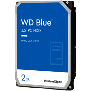HDD Desktop WD Blue 2TB CMR, 3.5, 64MB, 5400 RPM, SATA „WD20EARZ”