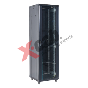 Cabinet metalic de podea 19″, tip rack stand alone, 22U 600×1000 mm, Xcab S „Xcab-22U60100S”