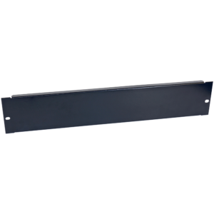 Panou blank 2U, pentru cabinete metalice rack 19″, Xcab „Xcab-2Ublank”