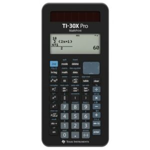 CALCULATOR de BIROU Texas Instruments TI-30X PRO MathPrint, advanced scientific calculator „30XPROMP/TBL/2E7” (timbru verde 0.18 lei)