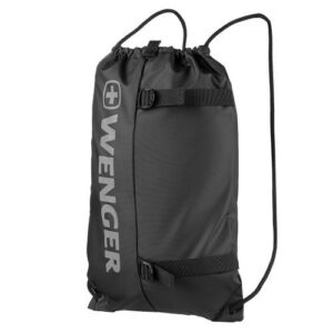 HUSE Notebook or Tablet – Wenger XC Fyrst Lightweight Drawstring Bag, Black „610167”