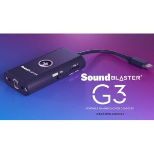 PLACI de SUNET Creative Sound Blaster G3 – USB-C Multi Platform SoundCard „70SB183000000”