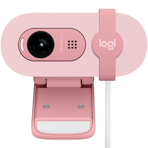 LOGITECH WEBCAM – Brio 100 Full HD Webcam – ROSE – USB – N/A – EMEA28-935 – WEBCAM „960-001623” (timbru verde 0.18 lei)