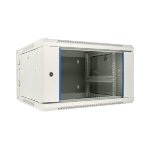 EXTRALINK 6U 600X600 AZH wall-mounted rackmount cabinet swing type gray „EX.12936”