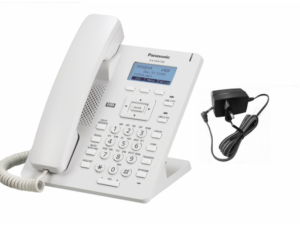 Telefon SIP Panasonic KX-HDV130X (alimentator inclus KX-A423) „KX-HDV130X-W” (timbru verde 0.8 lei)