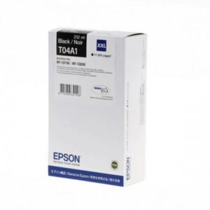 Cartus Cerneala Original Epson Black, T04A140, pentru WorkForce WF-C8190DTW|WF-C8610DWF|WF-C8690DWF, 11.5k, incl.TV 1.2incl.TV „C13T04A140”