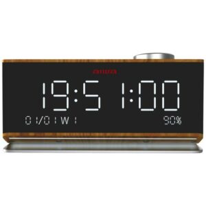 AIWA Big Display / Multifunction Clock & Speaker CR-90BT (timbru verde 4.00 lei)