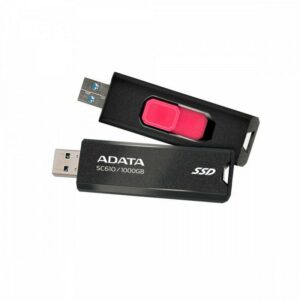 ADATA EXTERNAL SSD 1000GB SC610 „SC610-1000G-CBK/RD”
