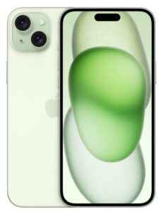 SMARTphone Apple iPhone 15+ 6.7″ 6GB 128GB Green „MU173__/A” (timbru verde 0.55 lei)