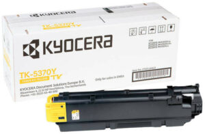 Toner Original Kyocera Yellow,TK-5370Y, pentru ECOSYS PA3500cx|MA3500cix|MA3500cifx, 5K, incl.TV 1.2 RON, „TK-5370Y”