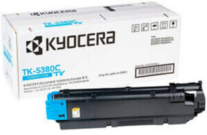 Toner Original Kyocera Cyan,TK-5380C, pentru ECOSYS PA4000cx|MA4000cix|MA4000cifx, 10K, incl.TV 1.2 RON, „TK-5380C”