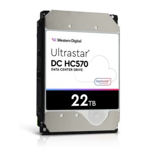 HDD WD – server 3.5 22TB 7200 512 SATA3 ULTRASTAR, „0F48155”
