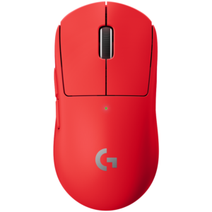 MOUSE Logitech – gaming G PRO X SUPERLIGHT Wireless Gaming Mouse – RED – EER2, „910-006784” (timbru verde 0.8 lei)