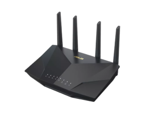 ROUTER Asus Router wireless WiFi 6 (802.11ax), AX5400Trend Micro, compat. ASUS AiMesh „RT-AX5400” (timbru verde 0.8 lei)