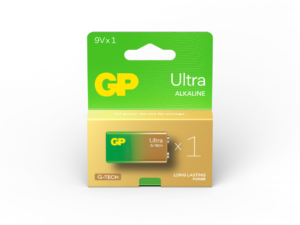 Baterie GP Batteries, Ultra Alcalina (6LF22) 9V alcalina, blister 1 buc. „GP1604AUETA21-2GSB1” „GPPVA9VAU143” (timbru verde 0.08 lei)
