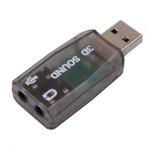 PLACA de SUNET Spacer, extern, 7.1, interfata USB 2.0, cablu 11cm, conectori 3.5 mm jack, „SPSC-USB-01”